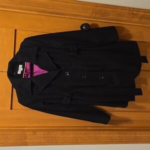 Liz Lange for Target Maternity Black Pea Coat